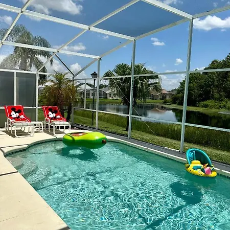 Private Pool With A Beautiful View Overlooking The Lake! Near Disney - Universal Kissimmee Esterno foto